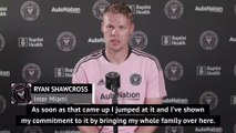 Shawcross 'loving every moment' at Inter Miami