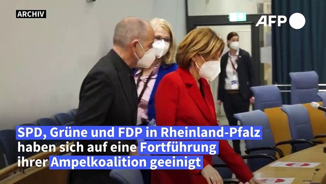 Parteien einigen sich auf neue Ampelkoalition in Rheinland-Pfalz
