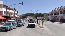 Datça'da polis ve jandarmadan 