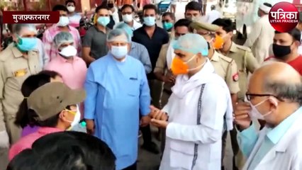 योगी के मंत्री ने किया मेडिकल कॉलेज का निरीक्षण