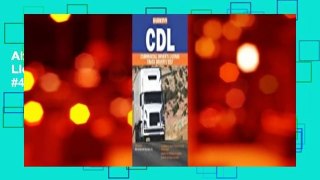 About For Books  CDL: Commercial Driver's License Test  Best Sellers Rank : #4