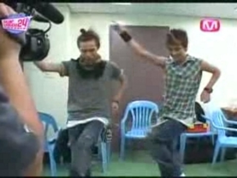 Bigbang mnet watch with wonder girl