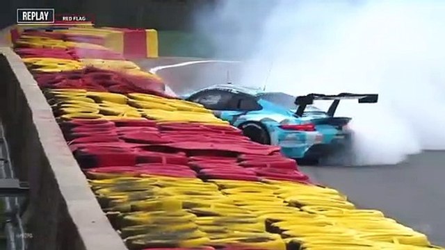 World Endurance 2021 Spa Qualy Ried and Pefetti Huge Crashes