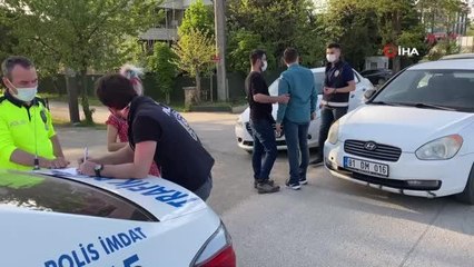 Ehliyetsiz sürücü kovalamaca sonrası yakalandı