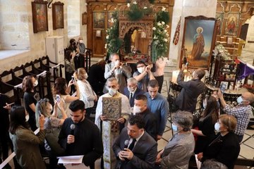 Hatay'da, Hz. İsa'nın temsili cenaze töreni ayini düzenlendi