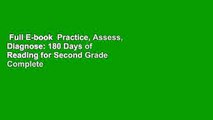 Full E-book  Practice, Assess, Diagnose: 180 Days of Reading for Second Grade Complete