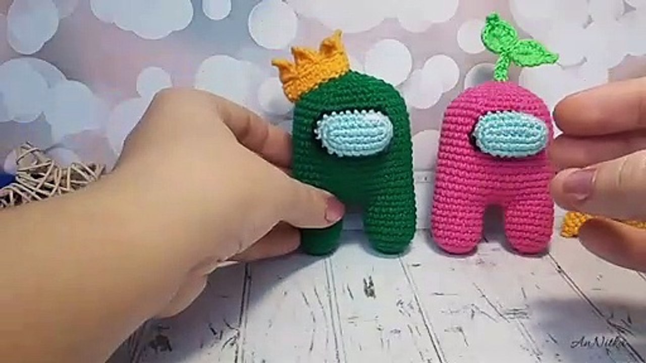 Crochet Toy Among Us Impostor Amigurumi