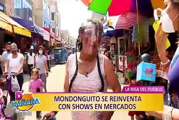 El querido ‘Mondonguito’ se reinventa y hace ‘shows’ en mercados