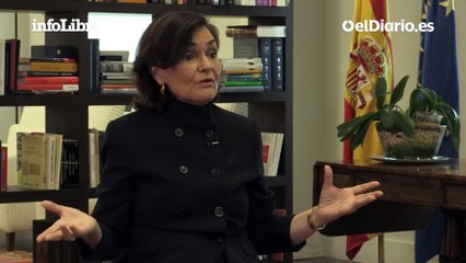 Carmen Calvo: "No va a haber ley de la corona, ya la regula la Constitución"
