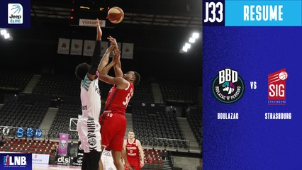 Boulazac vs. Strasbourg (79-86) - Résumé - 2020/21
