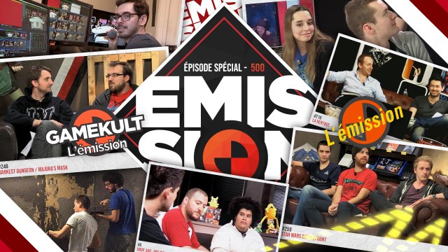 Gamekult l'émission #500 : Les anciens célèbrent avec nous le 500e numéro de Gamekult, l'émission