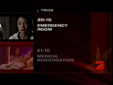 Pro sieben - Trailer [Emergency Room, Medical Investigation] (2006)