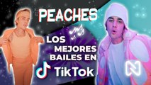 ¡No te pierdas! #PEACHES  El TRIPLE BAILE TENDENCIA de JUSTIN BIEBER - TikTok Mayo 2021