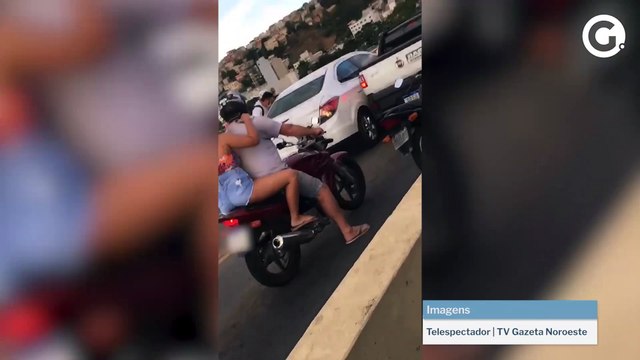 Acidente na Ponte Florentino Avidos em Colatina