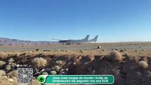 Asas mais longas do mundo- Avião da Stratolaunch faz segundo voo nos EUA