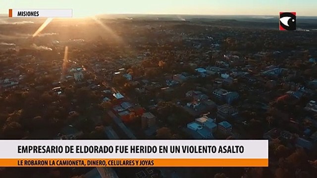 Empresario de Eldorado fue herido en un violento asalto le robaron la camioneta, dinero, celulares y joyas