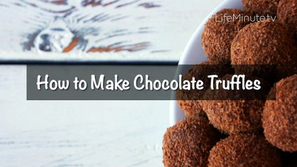 Two-Ingredient Chocolate Truffle Recipe