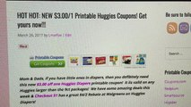 Hot Hot...New $3/1 Huggies Diaper Coupon!  Get Yours Now!!!  ➪ Savvy Coupon Shopper