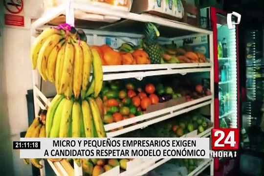 Gremios de las micro y pequeñas empresas preocupados por propuestas de Castillo