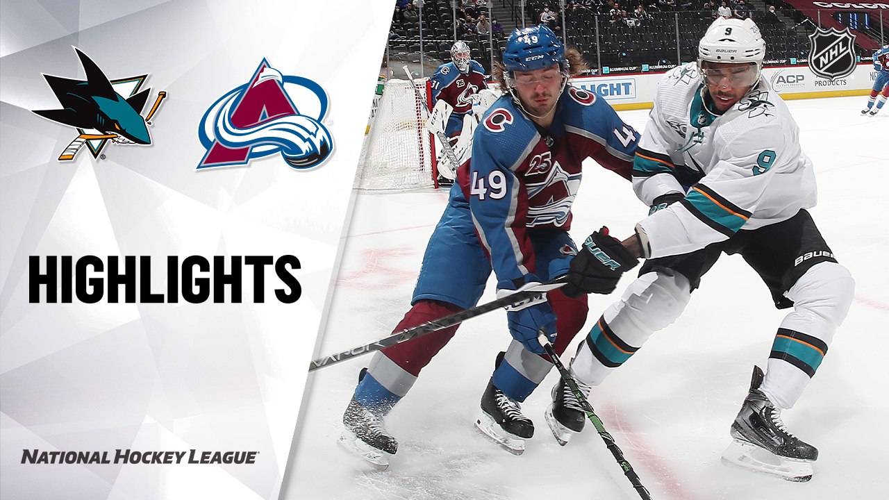 Sharks @ Avalanche 4/30/21 | NHL Highlights
