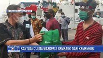 Kemenhub Berikan 2 Juta Masker pada Pekerja Transportasi di Seluruh Indonesia