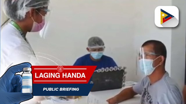 Pangalawang batch ng COVID-19 vaccination, isinagawa sa bayan ng San Jose, Camarines Sur