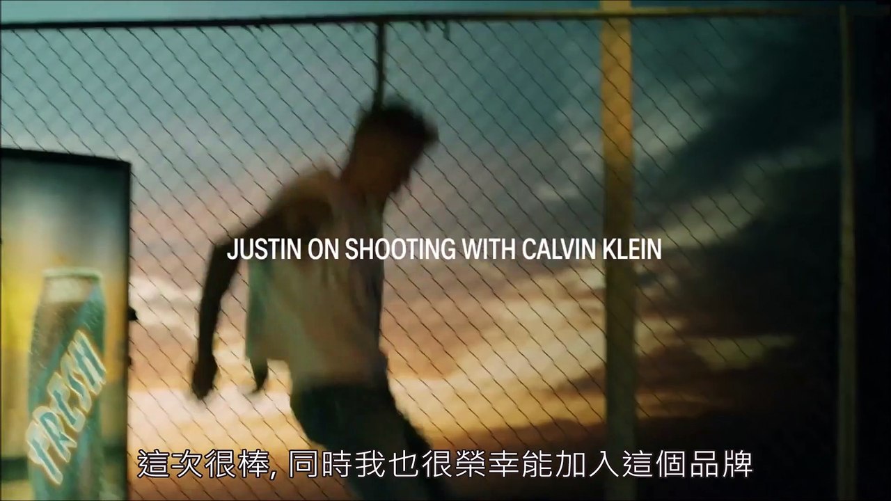 【字幕】Behind The Scenes with Justin Bieber - Calvin Klein 2020.03