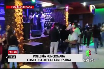 Callao: bares clandestinos habían colocado esponjas para aislar la bulla generada
