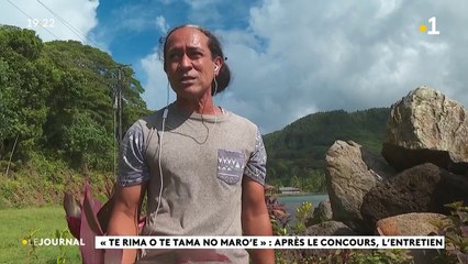 "Te Rima O Te Tama No Maro'e" : après le concours, l'entretien.