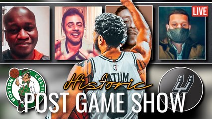 Celtics vs Spurs Post Game Show