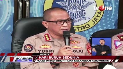 Hari Buruh Sedunia, Polisi Imbau Tidak Buat Kerumunan