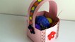 Diy Paper Easter Basket For Kids | Mini Paper Basket | Paper Basket Crafts | Easter Crafts For Kids