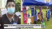 Estudiantes de medicina realizaron plantón y exigen ser vacunados