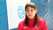 SPOR Milli halterci Şaziye Erdoğan Olimpiyatlarda altın madalya alırsam Nevşehir'e salon yaptırmak istiyorum