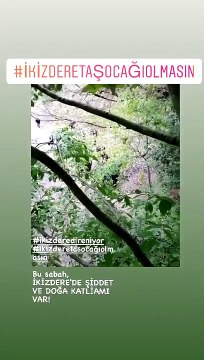 Rize'de taş ocağı istemeyen bölge sakinlerine gözaltı