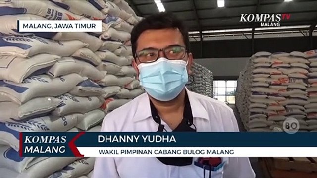 Bulog Malang Pastikan Stok Beras Aman Hingga Lebaran