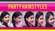 3 Easy Hairstyles For Party, College, Work | Hair Style Girl | Latest Hairstyles For Long Hair