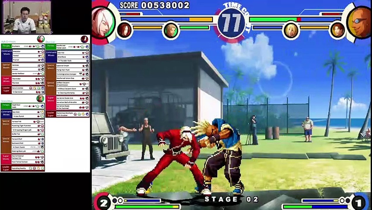 (PS2) King of Fighter XI - 31 - KOF 2003 Original Team - Lv 8 - Final