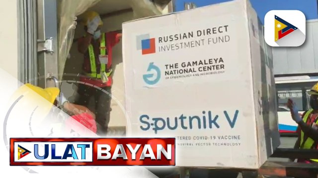 Unang 15-K doses ng Sputnik-V vaccine, dumating na sa bansa