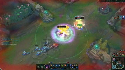 Nidalee Support! Magic Q ONESHOT!