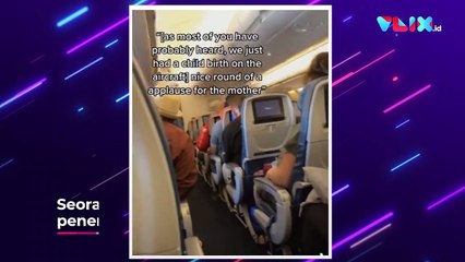 Seorang Bayi Lahir saat Pesawat Mengudara di Lautan Pasifik