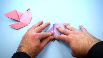 How To Make Origami Bird (Easy Origami)