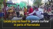 Locals pay no heed to ‘janata curfew’ in parts of Karnataka