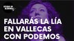 La redes se mofan de Cristina Fallarás tras liarla parda en Vallecas durante un mitin de Podemos