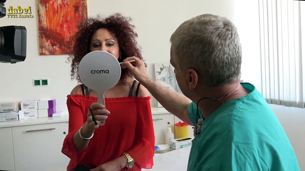 Jawline - mit Christina Lugner bei Dr. Worsek