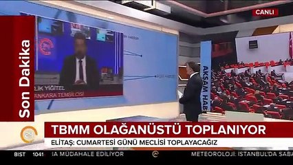 Download Video: TBMM olağanüstü toplanıyor!