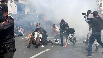 1 Mayıs yürüyüşleri nedeniyle Taksim'e çıkmak isteyen 212 kişi gözaltına alındı