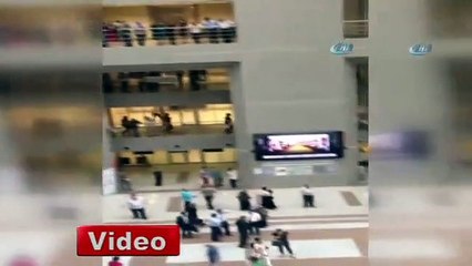 Adalet Sarayında çıkan çatışmanın zanlıları böyle kaçtı