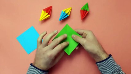 4 Easy Xmas Decorations With Paper | Origami Christmas Ornaments | Diy Christmas Decoration Making