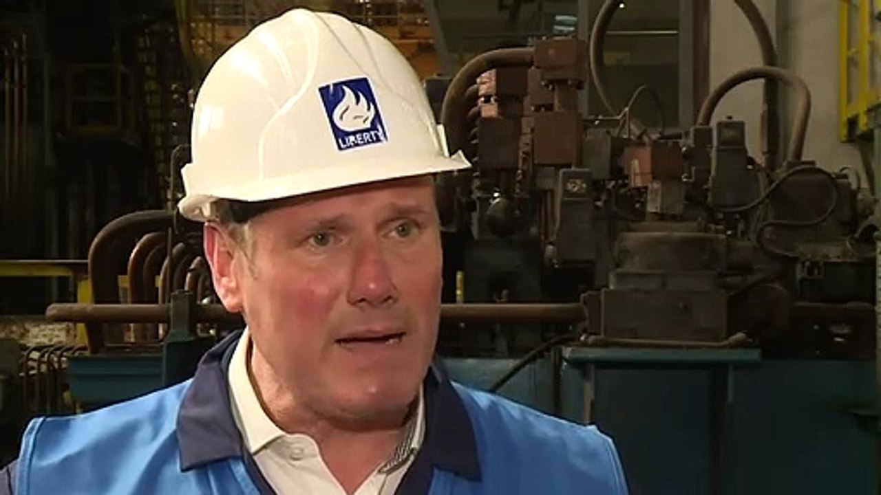 Starmer visits Liberty Steel ahead of Hartlepool by-election